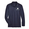 Picture of Men's CrownLux Performance® Plaited Long Sleeve Polo